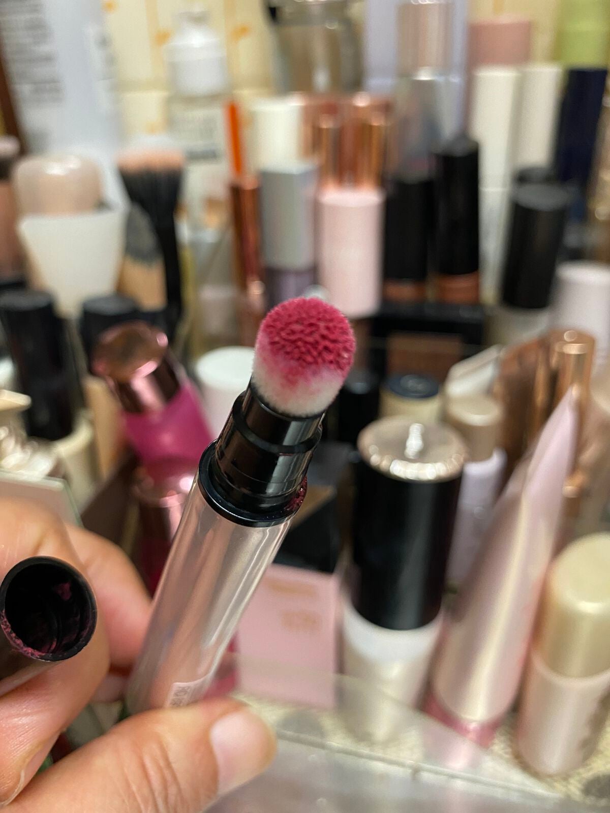 ジューシー クッション ルージュ/ESPRIQUE/口紅を使ったクチコミ(3枚目)