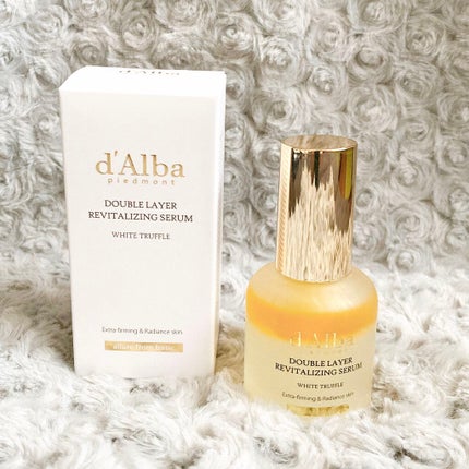 ホワイトトリュフダブルレイヤーリバイタライジングセラム/ダルバ/美容液を使ったクチコミ(1枚目)