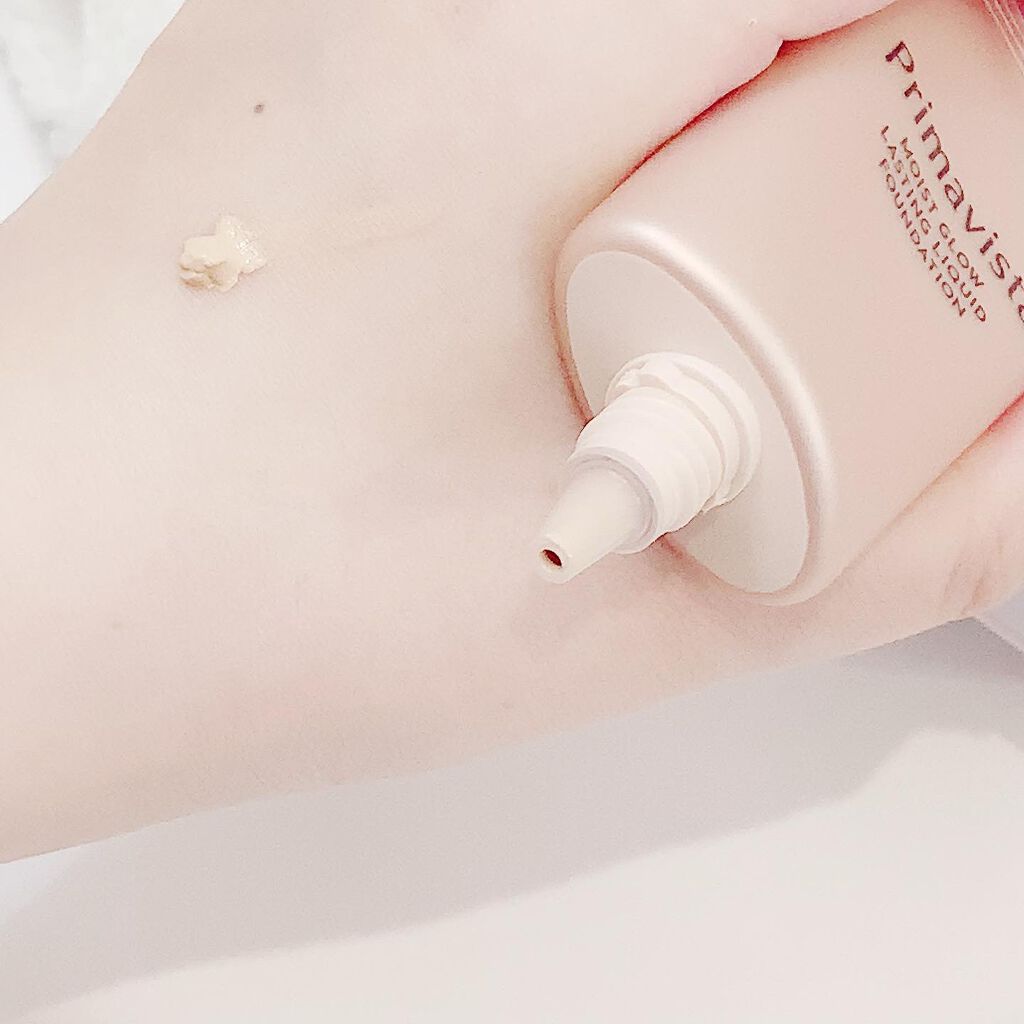 モイストグロウ ラスティング リキッド/プリマヴィスタ/リキッドファンデーションを使ったクチコミ(2枚目)