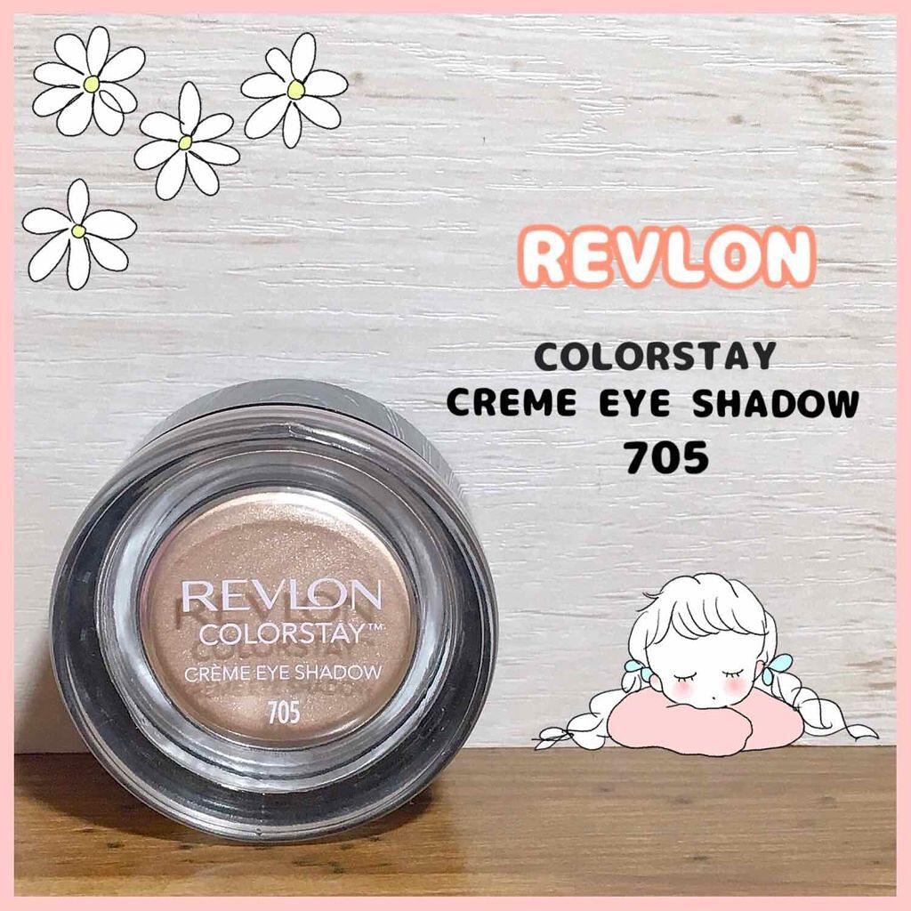 カラーステイ クリーム アイシャドウ/REVLON/ジェル・クリームアイシャドウを使ったクチコミ(1枚目)
