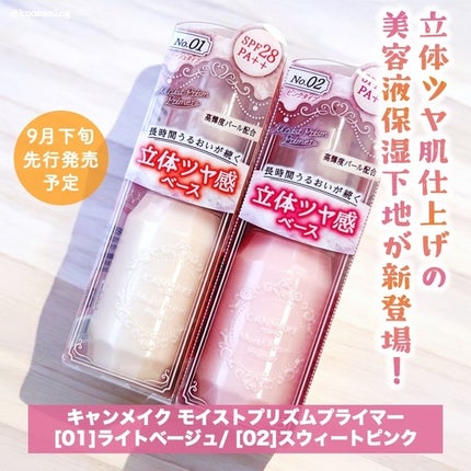 モイストプリズムプライマー/キャンメイク/化粧下地を使ったクチコミ(3枚目)