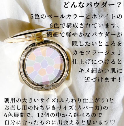 ラ プードル オートニュアンス/Elégance/プレストパウダーを使ったクチコミ(2枚目)