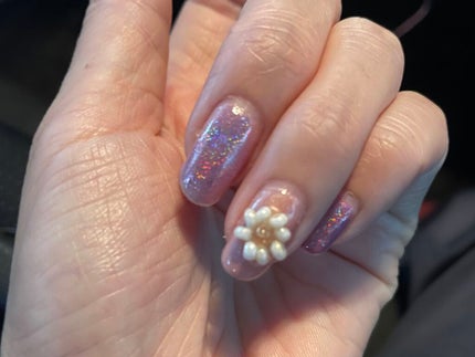 ジェルネイル(ライト対応)/セリア/ジェルネイルを使ったクチコミ(2枚目)