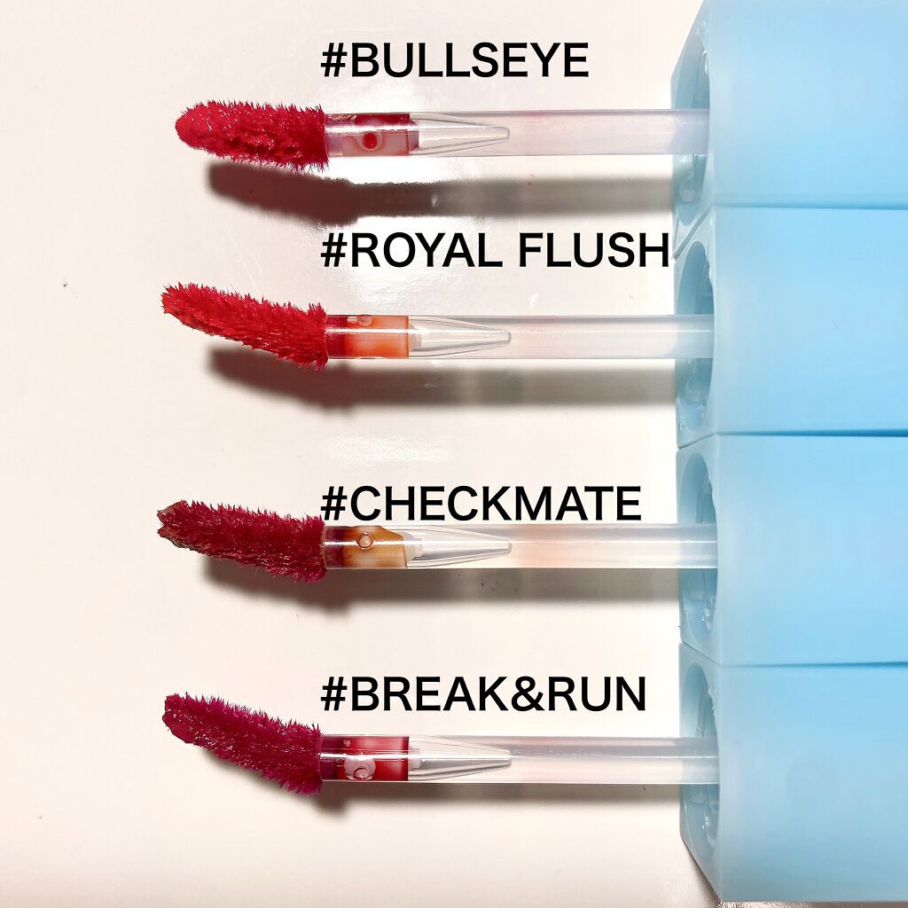 ロングラスティンググロウティント/MELALOWE/リップティントを使ったクチコミ（3枚目）