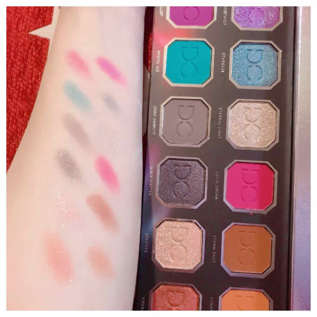 CELESTIAL STORM/DOMINIQUE COSMETICS/アイシャドウパレットを使ったクチコミ(3枚目)