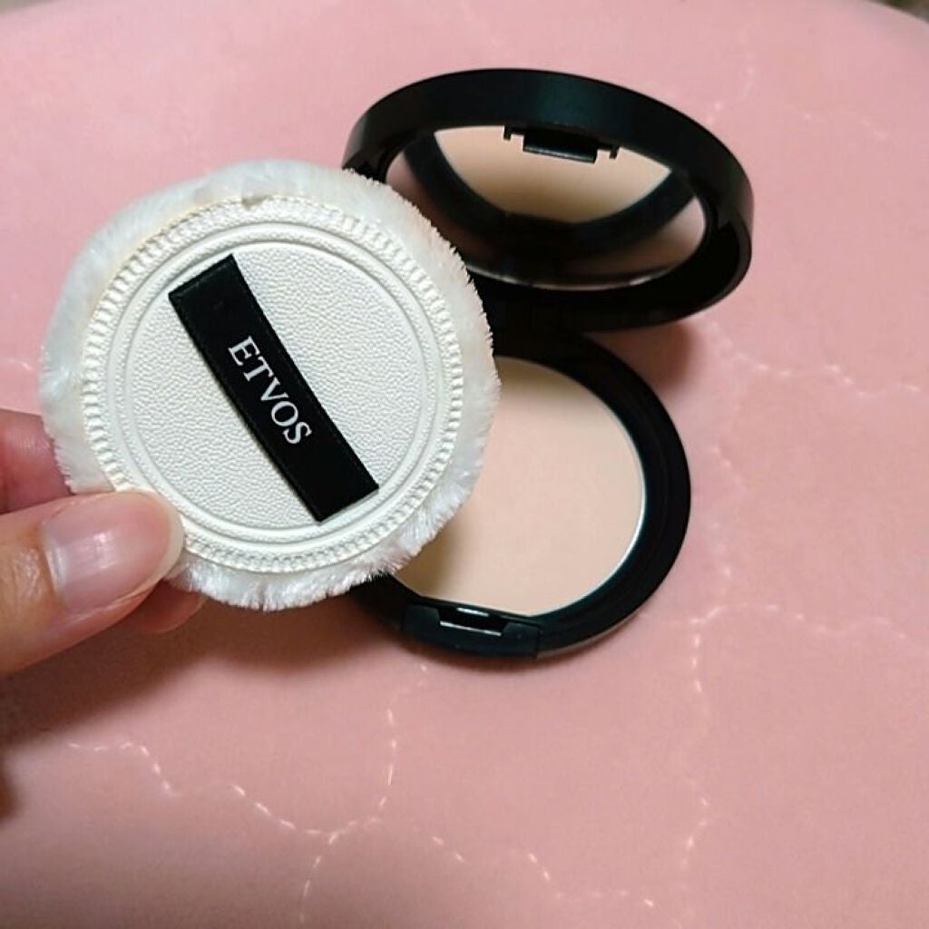 ミネラルシルキーベール/エトヴォス/プレストパウダーを使ったクチコミ(1枚目)