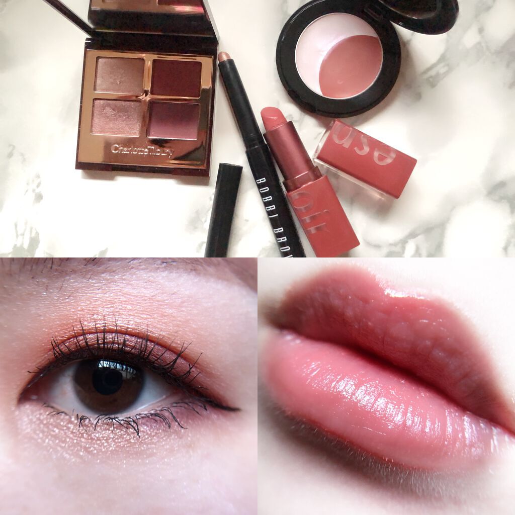 あゆみ on LIPS 「・\#todaysmake/・アイシャドウ☑@シャーロットティ..」(1枚目)