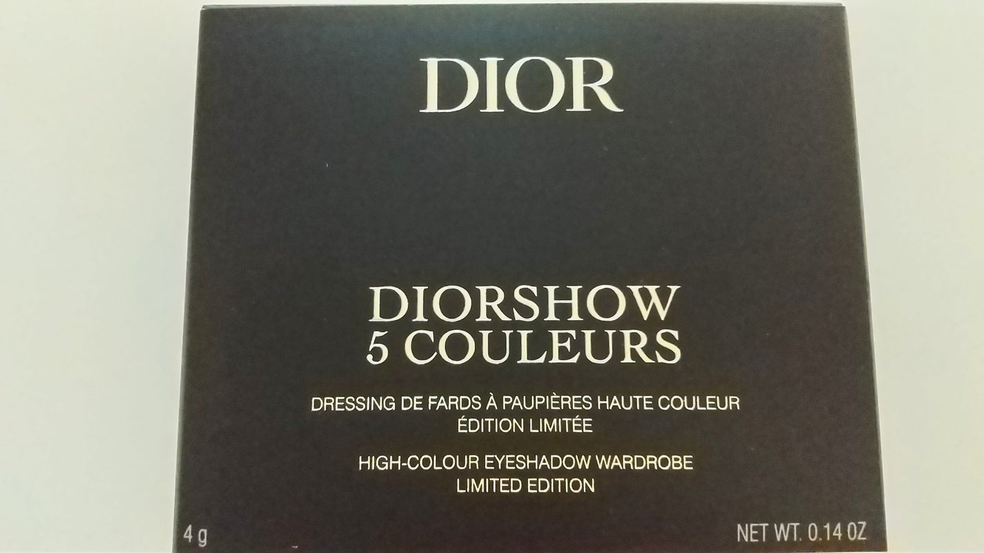 【旧】ディオールショウ サンク クルール(プラン ドゥ パリ コレクション限定品)/Dior/アイシャドウを使ったクチコミ(3枚目)
