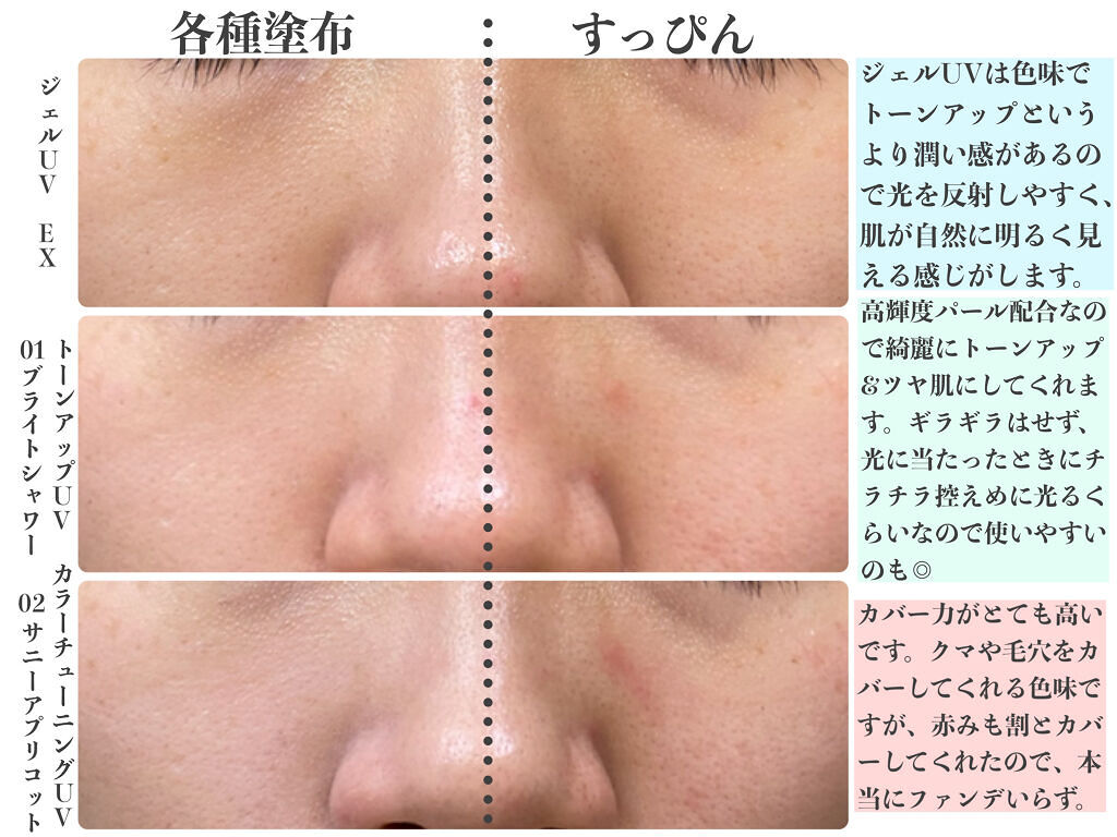 クロノビューティ トーンアップUV/アリィー/日焼け止めクリームを使ったクチコミ（3枚目）