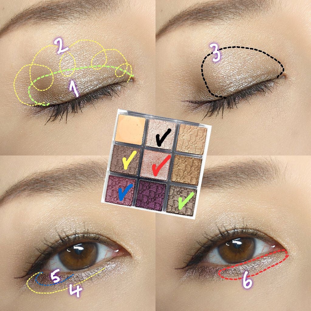 のぶみ on LIPS 「【DiorBACKSTAGEEYEPALETTE005PLUM..」(3枚目)