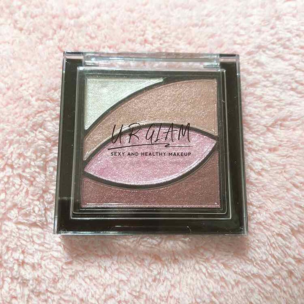 UR GLAM VELVET EYE COLOR PALETTE/U R GLAM/アイシャドウパレットを使ったクチコミ(1枚目)
