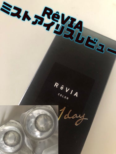ReVIA 1day [COLOR] Mist Iris（ミストアイリス）/ReVIA/カラーコンタクトレンズの画像