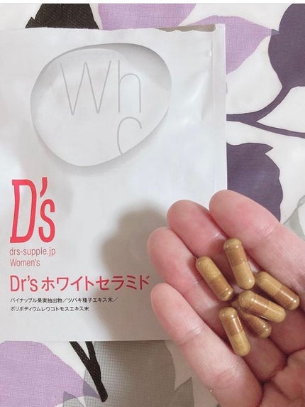 ドクターズサプリ Dr'sホワイトセラミド/ドクターズサプリ/美容サプリメントを使ったクチコミ(1枚目)