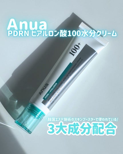 PDRNヒアルロン酸100 モイスチャライジングクリーム/Anua/フェイスクリームを使ったクチコミ(1枚目)