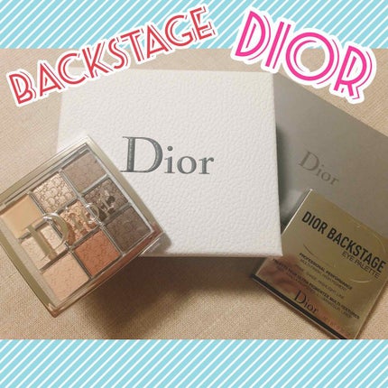 ディオール バックステージ アイ パレット 001 ウォーム/Dior/アイシャドウパレットを使ったクチコミ(1枚目)