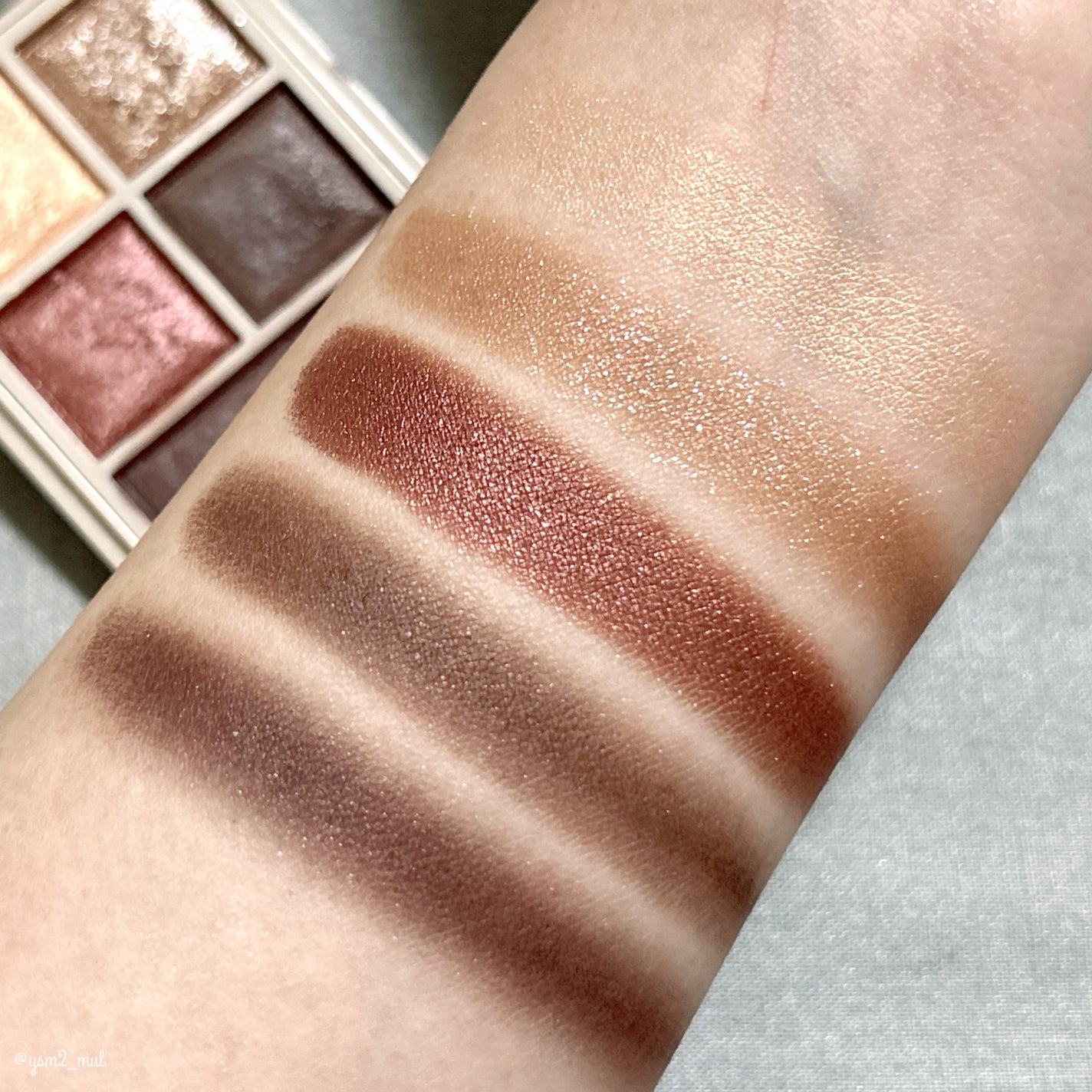 パノラマデザイン アイパレット/Visée/アイシャドウパレットを使ったクチコミ(6枚目)