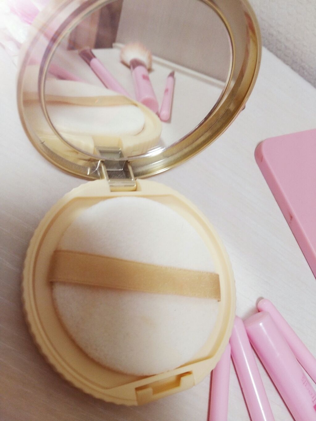 【旧品】マシュマロフィニッシュパウダー/キャンメイク/プレストパウダーを使ったクチコミ（2枚目）