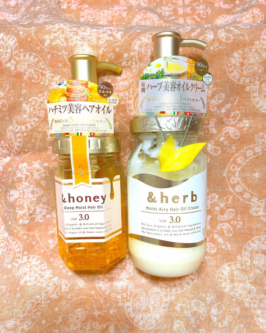 ディープモイスト ヘアオイル3.0/&honey/ヘアオイルを使ったクチコミ(1枚目)