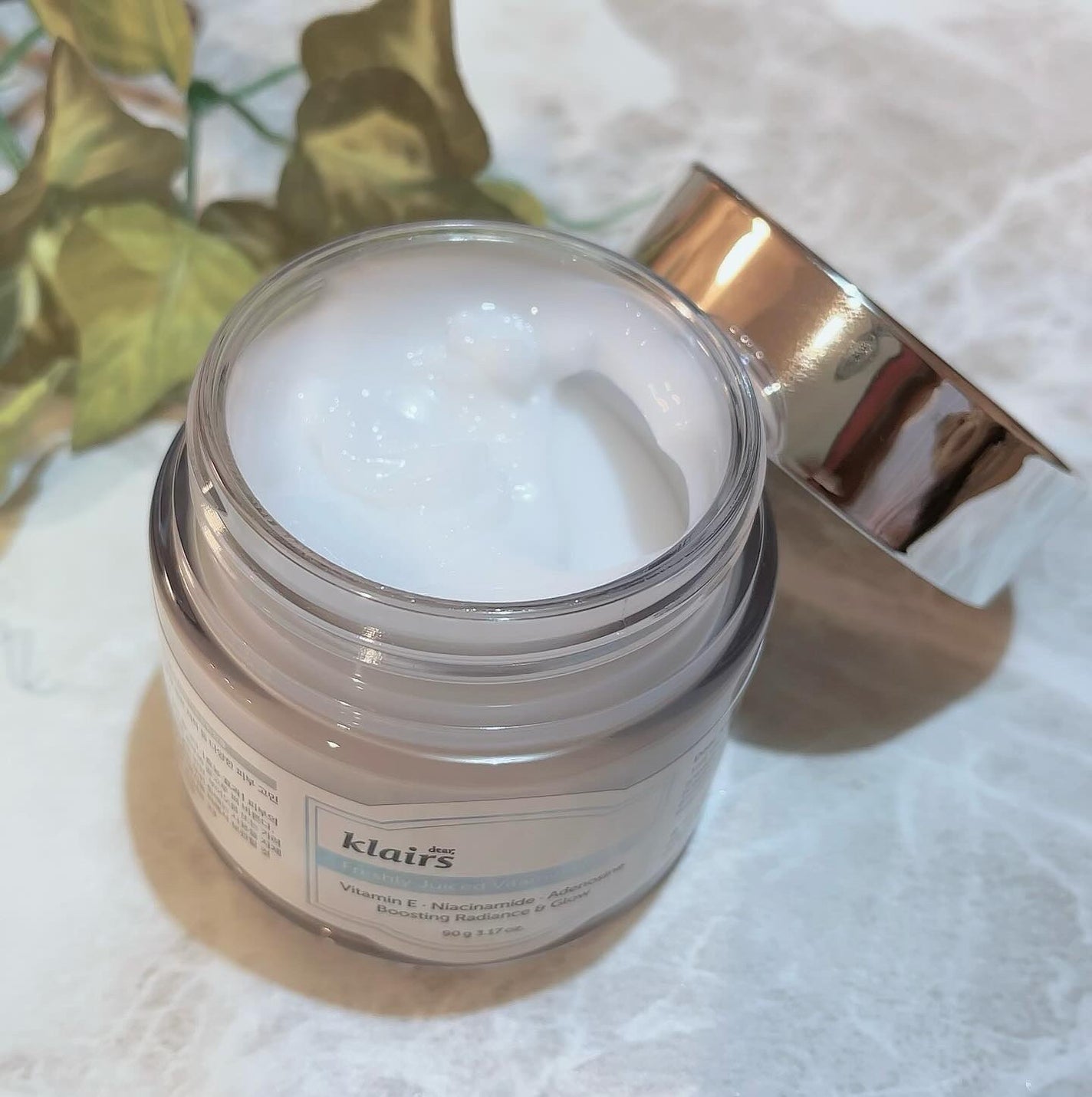 フレッシュリージュースドビタミンEマスク(90g)/Klairs/フェイスクリームを使ったクチコミ(2枚目)