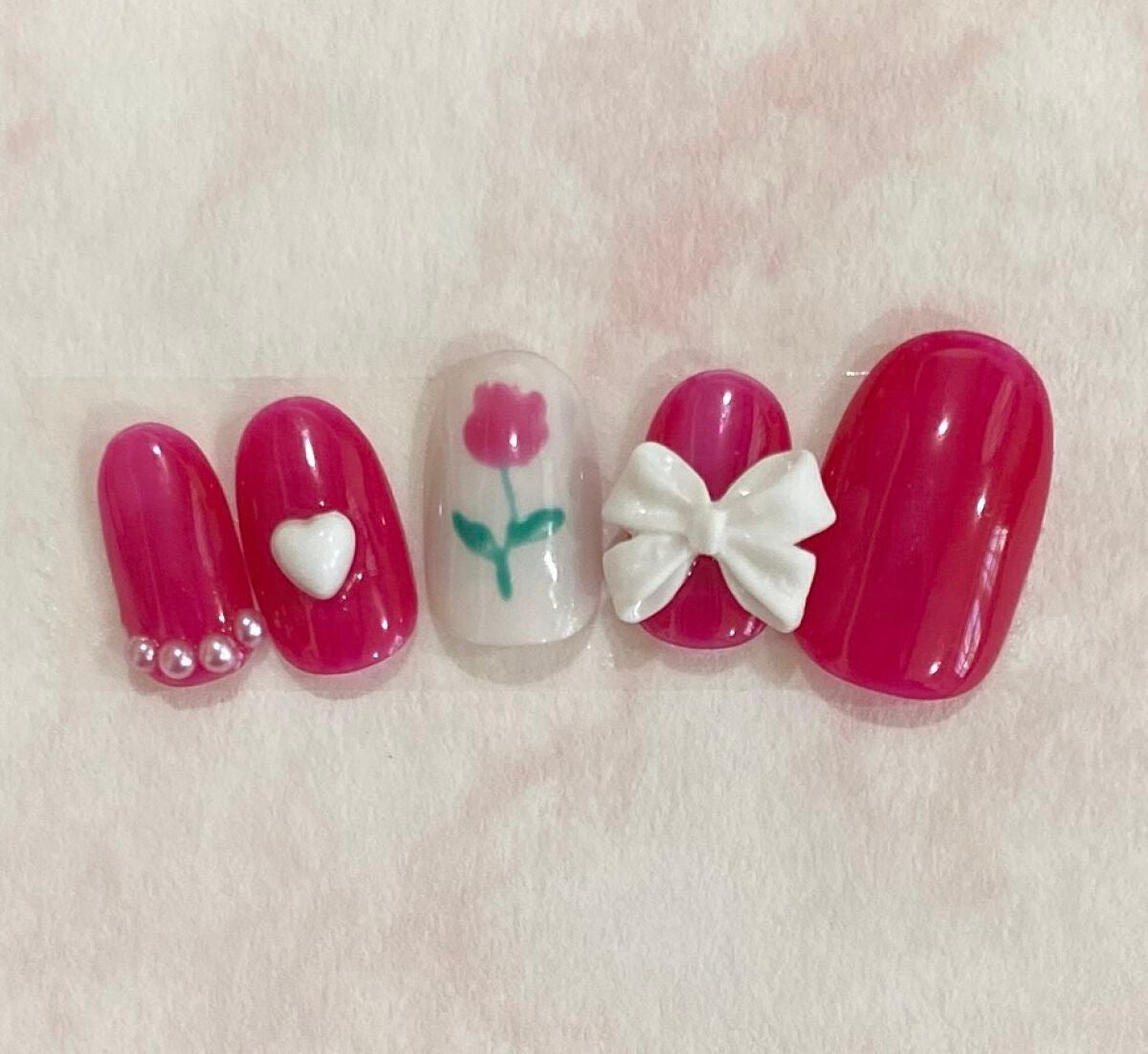 BRG ジェルネイル/DAISO/ジェルネイルを使ったクチコミ(1枚目)