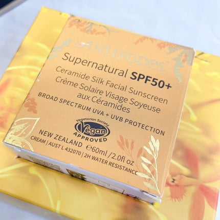 アンティポディース スーパーナチュラル SPF50+ フェイシャル サンスクリーン/Antipodes/日焼け止めクリームを使ったクチコミ(4枚目)