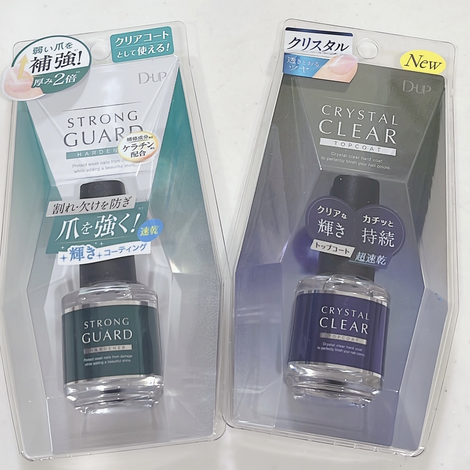 ディーアップ クリスタルクリア トップコート/D-UP/ネイルトップコートを使ったクチコミ（1枚目）