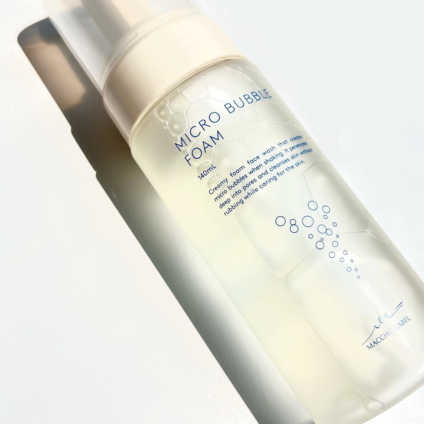 マイクロバブルフォーム/Macchia Label/泡洗顔を使ったクチコミ（1枚目）