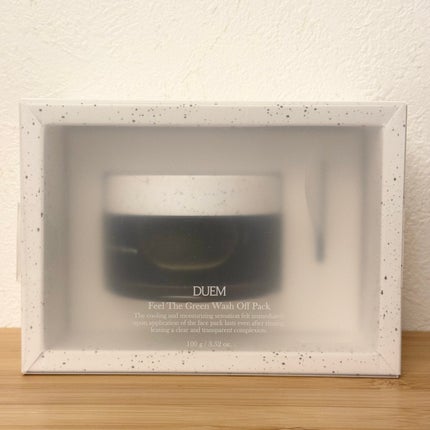 フィール ザ グリーンウォッシュオフパック/DUEM/洗い流すパック・マスクを使ったクチコミ(1枚目)