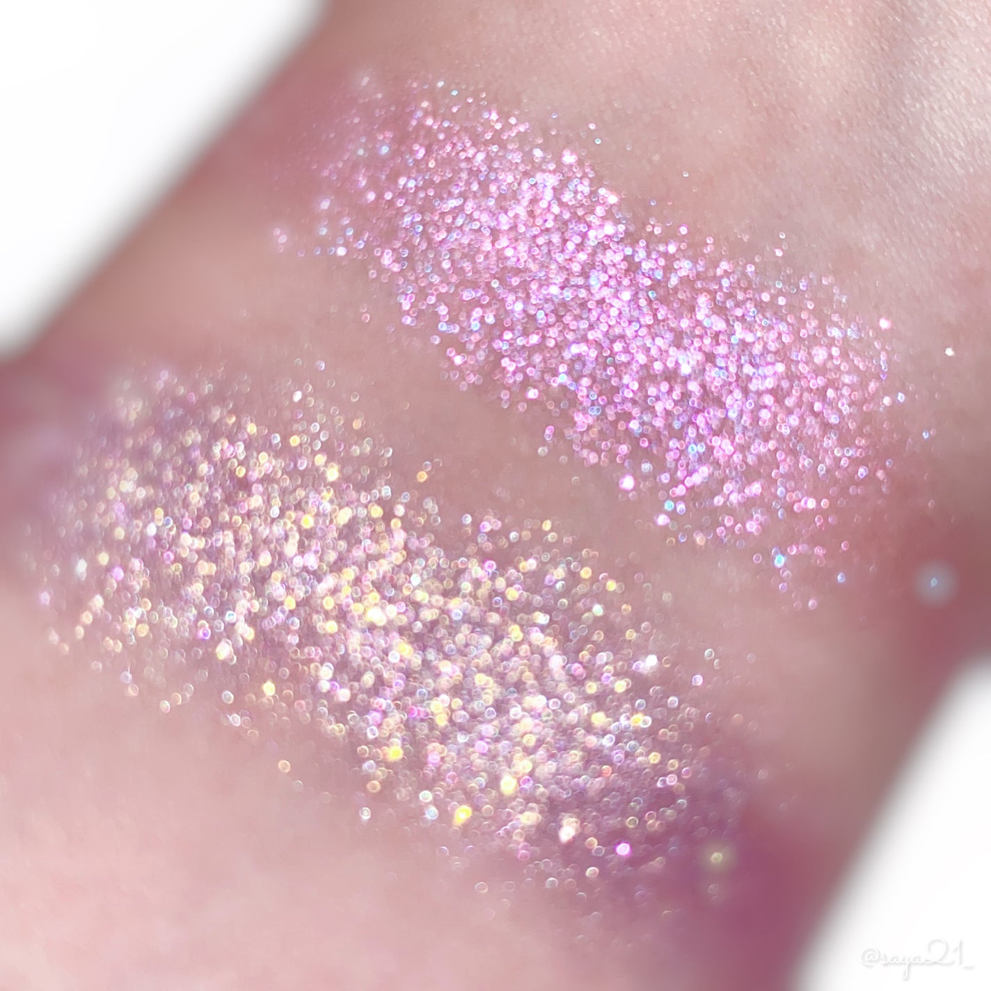 マルチグリッターカラー/ENBAN TOKYO/単色アイシャドウを使ったクチコミ(4枚目)