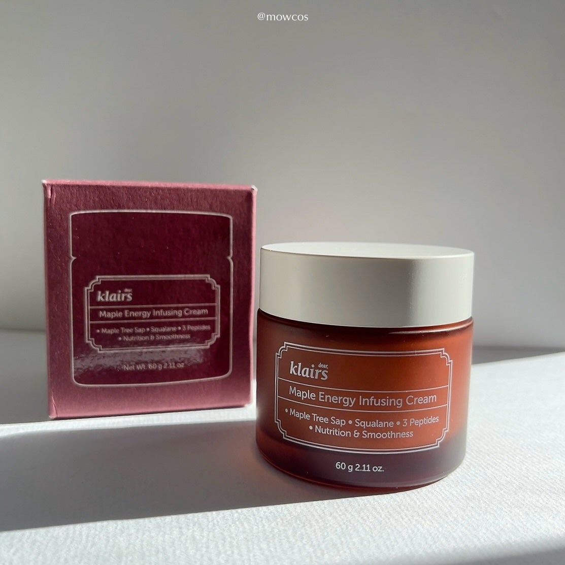 メープルエナジーインフュージングクリーム/Klairs/フェイスクリームを使ったクチコミ(1枚目)