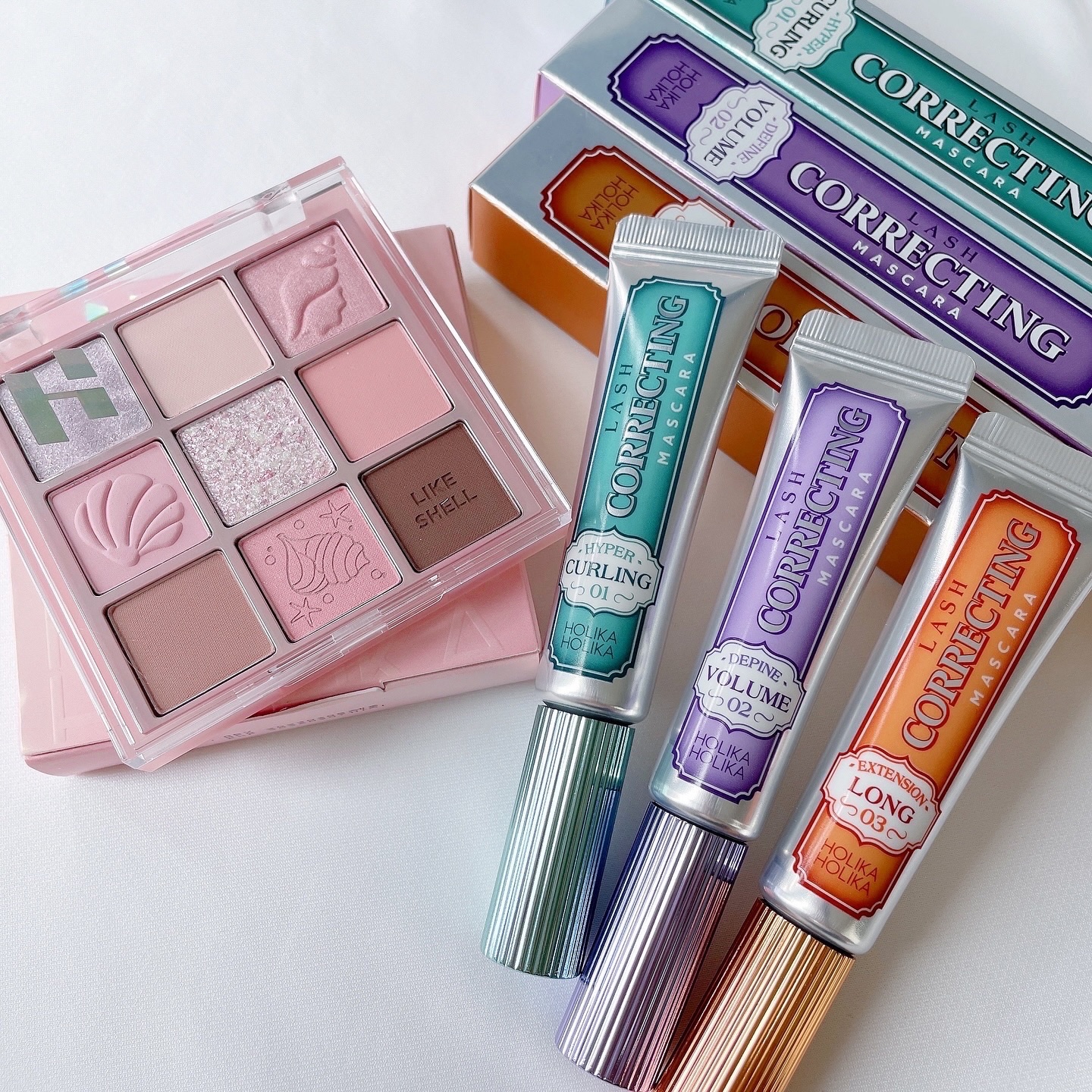 マイフェイブムードアイパレット 9カラー/HOLIKA HOLIKA/アイシャドウパレットを使ったクチコミ（2枚目）