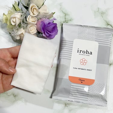 iroha INTIMATE SHEET/iroha INTIMATE CARE/デリケートゾーンケアを使ったクチコミ（2枚目）