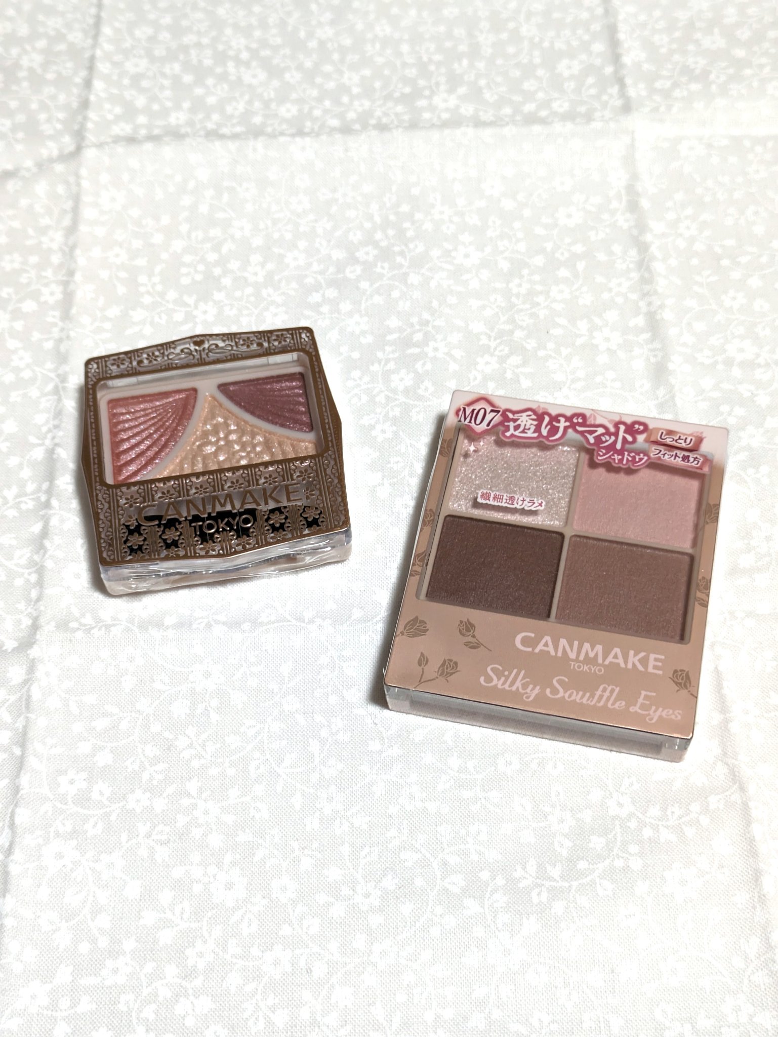 ジューシーピュアアイズ/キャンメイク/アイシャドウパレットを使ったクチコミ（2枚目）