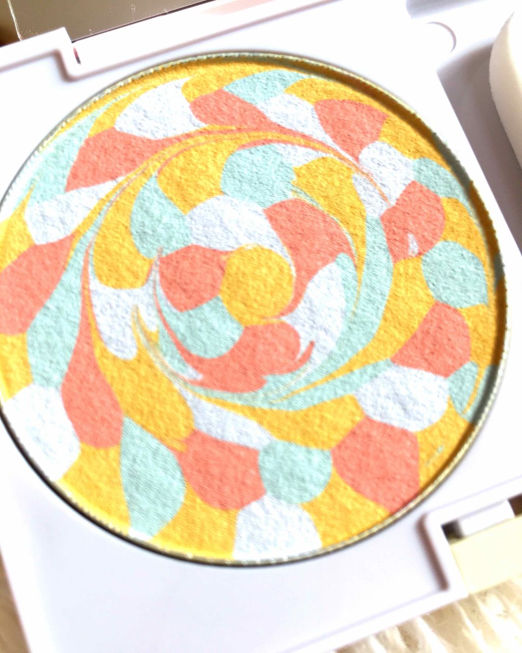 カラーブレンドファンデーション(旧)/ディエム クルール/パウダーファンデーションを使ったクチコミ（2枚目）