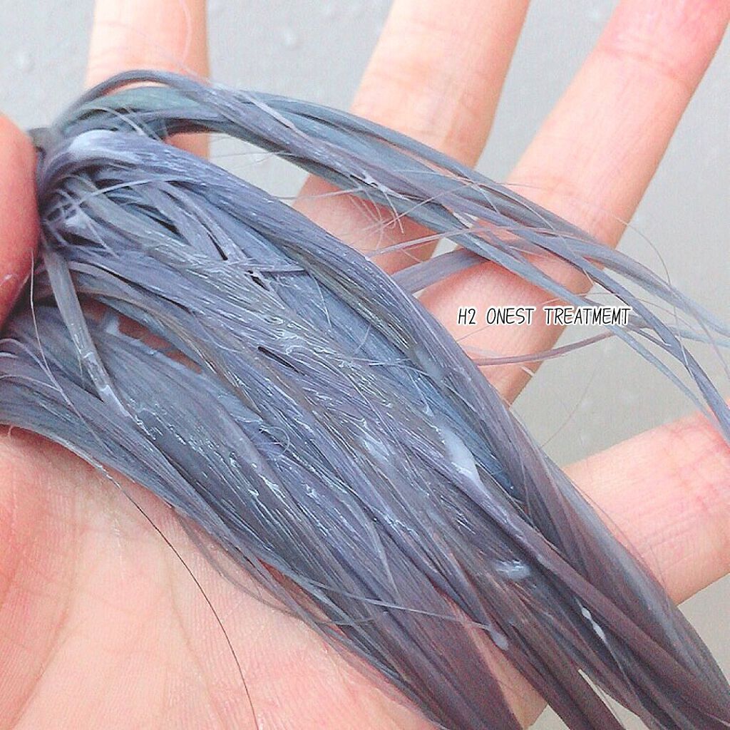 トリートメント/H2 ONEST/洗い流すヘアトリートメントを使ったクチコミ(3枚目)