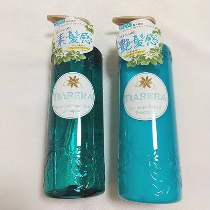 ヘッドスパフォームリッチシャンプー/ディープスパリペアトリートメント/TIARERA/市販シャンプーを使ったクチコミ(1枚目)