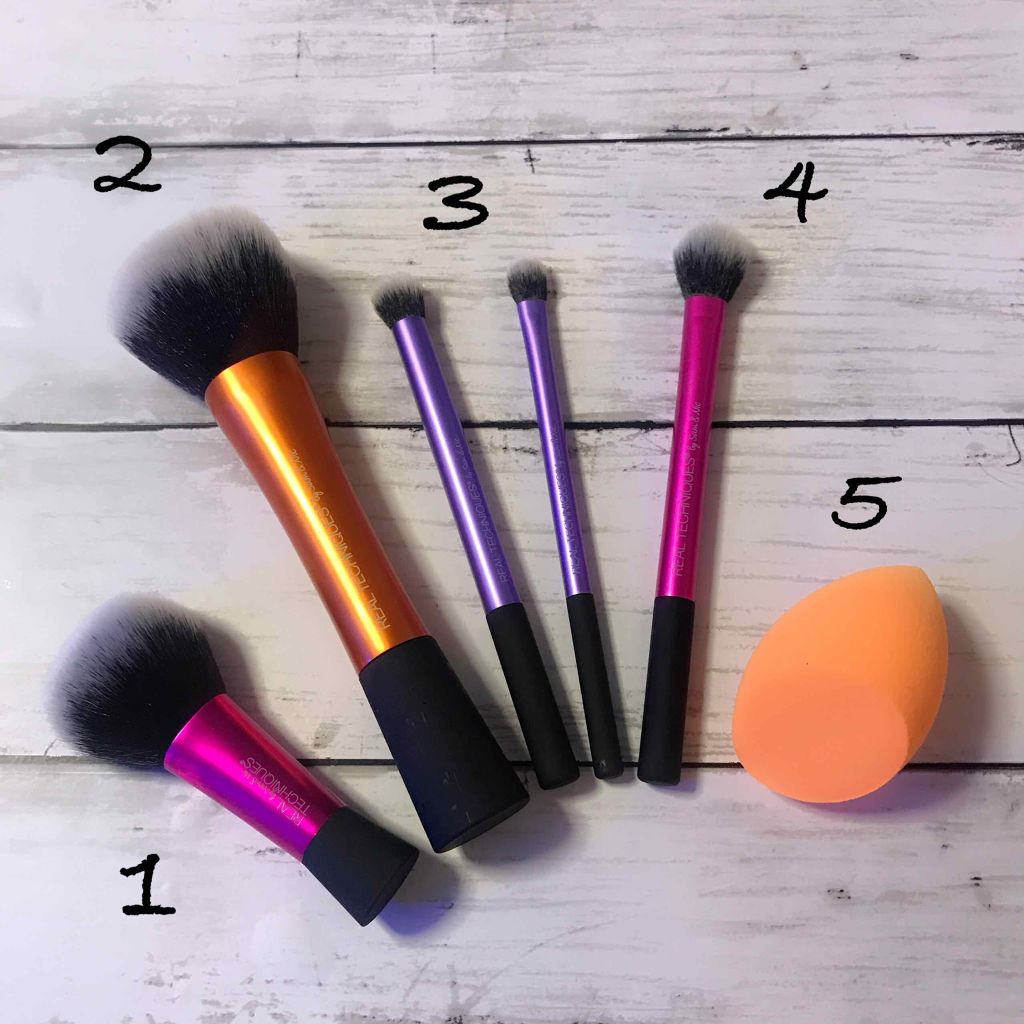 Makeup Setting Brush/Real Techniques/メイクブラシを使ったクチコミ（2枚目）