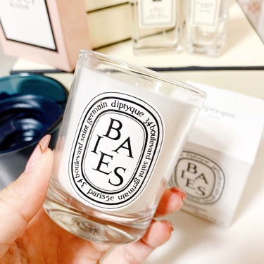 こんにちは！HALです。

今日はコスメじゃなくてお気に入りのキャンドルの紹介です。

※﻿
diptyque﻿
bougie candle scented candle﻿
香り:BAIES﻿
﻿
大好