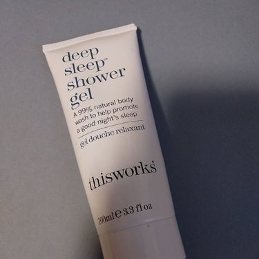 this works deep sleep shower gel