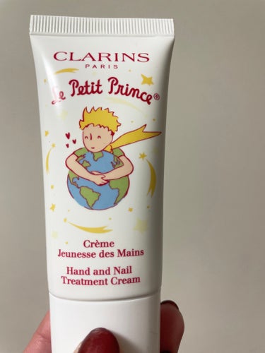 ハンド／ネイル トリートメント クリーム 30g (星の王子さま 限定コレクション)/CLARINS/ハンドクリームを使ったクチコミ（1枚目）