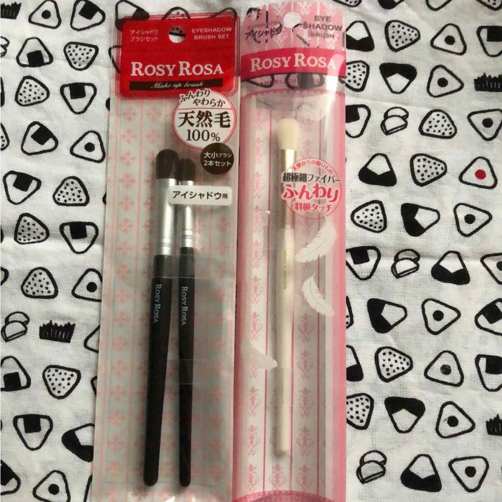 エンジェリッチブラシ アイシャドウ/ロージーローザ/メイクブラシを使ったクチコミ（1枚目）