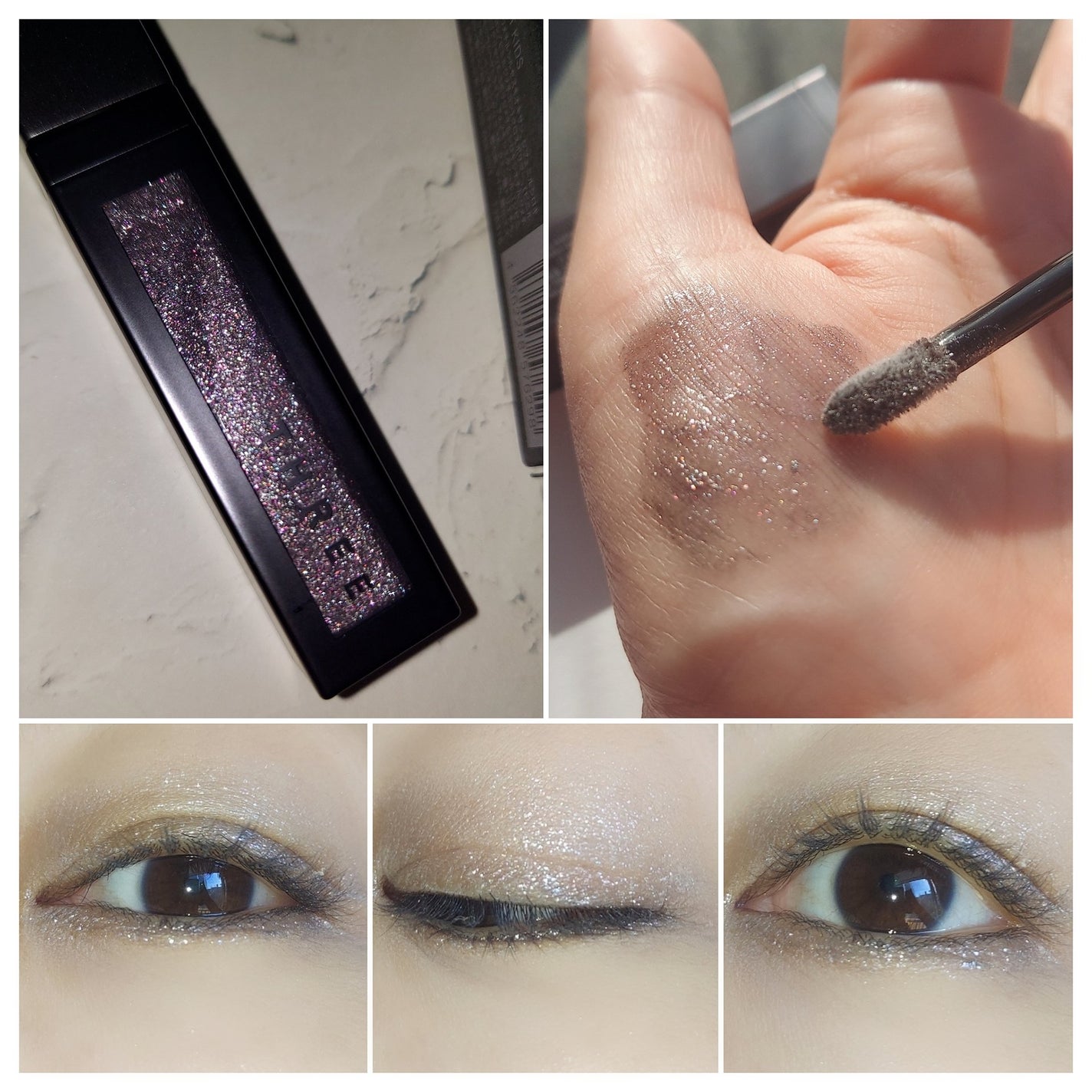 THREE ユナイテッドフルイドアイカラー/THREE/リキッドアイシャドウを使ったクチコミ(3枚目)