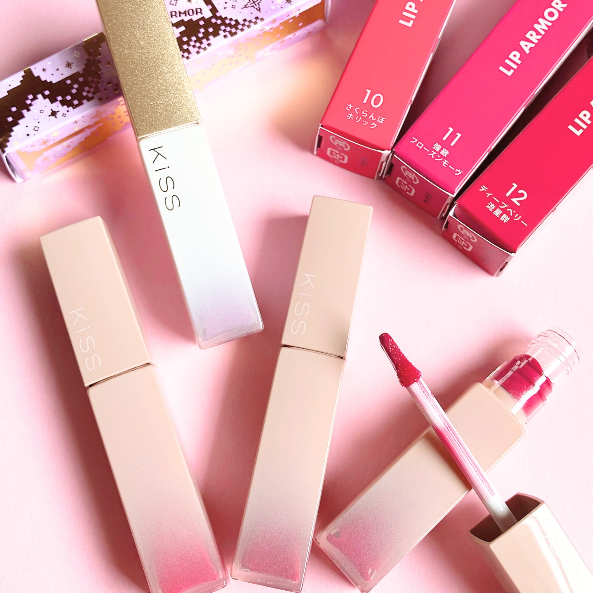 リップアーマー/KiSS/口紅を使ったクチコミ（1枚目）