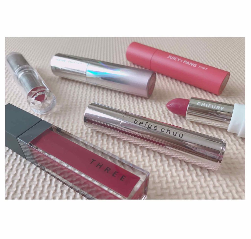 ラスティンググロスリップ/CEZANNE/口紅を使ったクチコミ(3枚目)