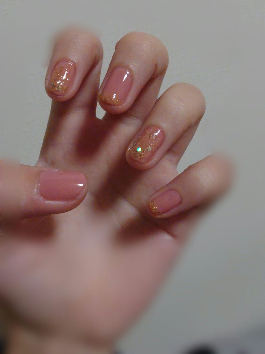 Dトップコート　MA/DAISO/ネイルトップコートを使ったクチコミ（2枚目）