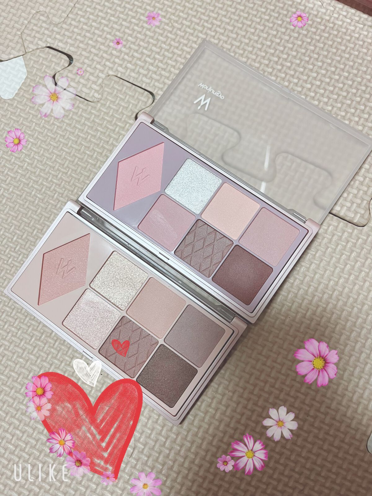 ウォンジョンヨ W デイリームードアップパレット /Wonjungyo/アイシャドウパレットを使ったクチコミ(1枚目)