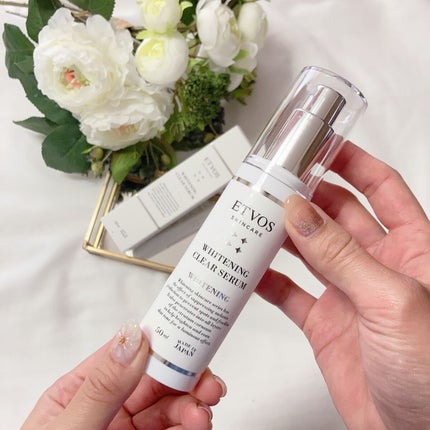 ホワイトニングクリアセラム/エトヴォス/美容液を使ったクチコミ(2枚目)