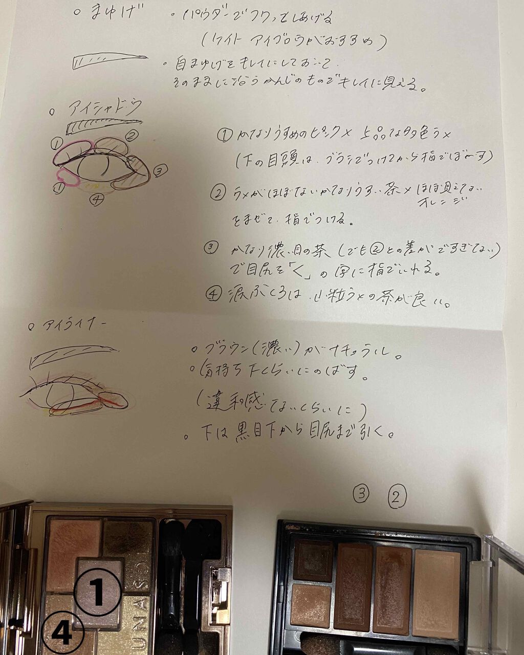 ジェミネイトアイズ/LUNASOL/アイシャドウパレットを使ったクチコミ（3枚目）