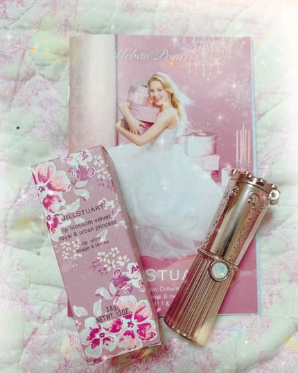 リップブロッサム ベルベット ロイヤル&アーバン プリンセス/JILL STUART/口紅を使ったクチコミ(1枚目)