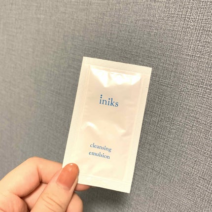 クレンジング エマルジョン/iniks/クレンジングクリームを使ったクチコミ(1枚目)